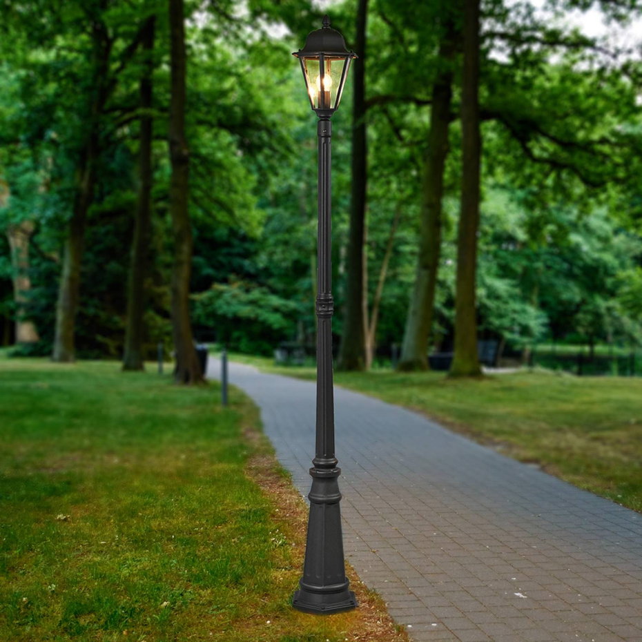 Lampadaire extérieur en aluminium moderne