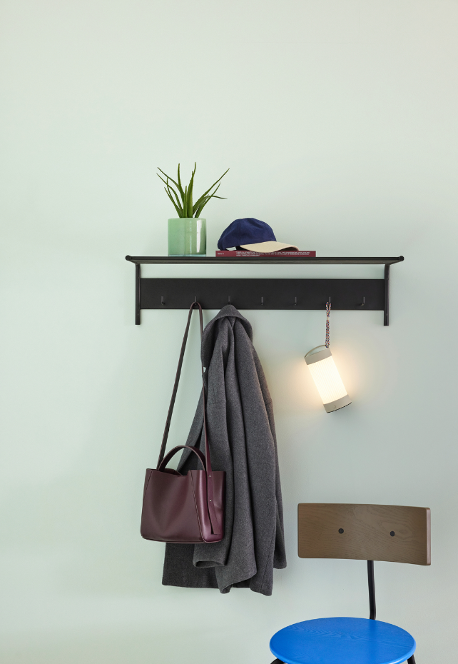 Lampe portable en verre et fer CAMP