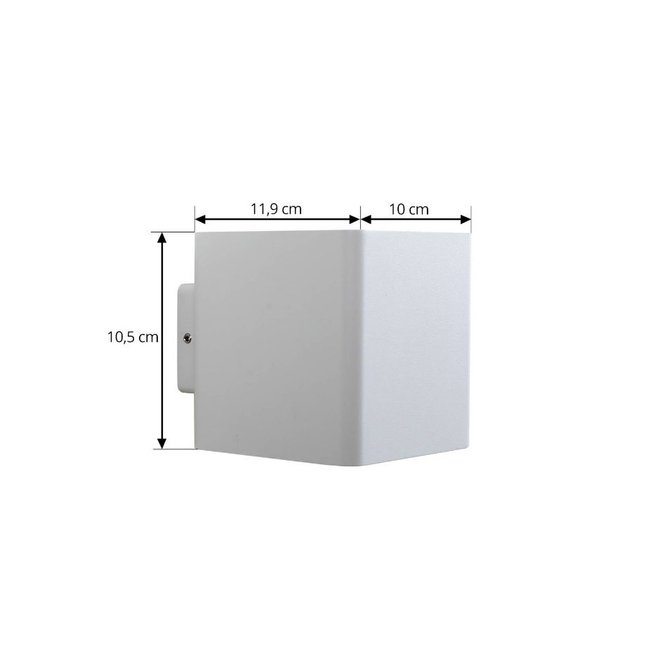 Applique extérieure en aluminium moderneLED