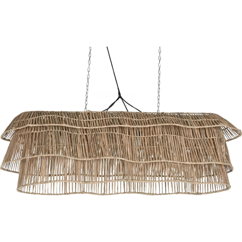 Suspension plafond rectangulaire en fibre naturelle Item Home Lamps 2c 24