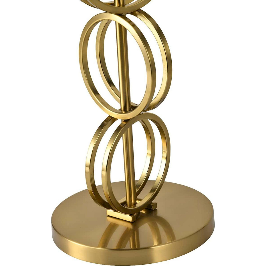 Lampadaire rond en fer pour salon moderne