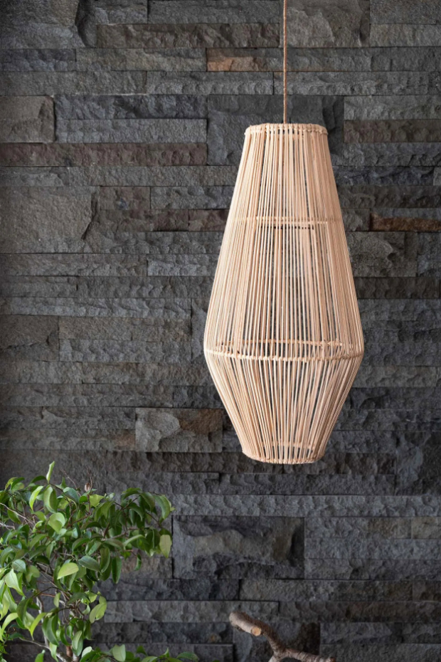 Suspension en rotin AFRODISIAC
