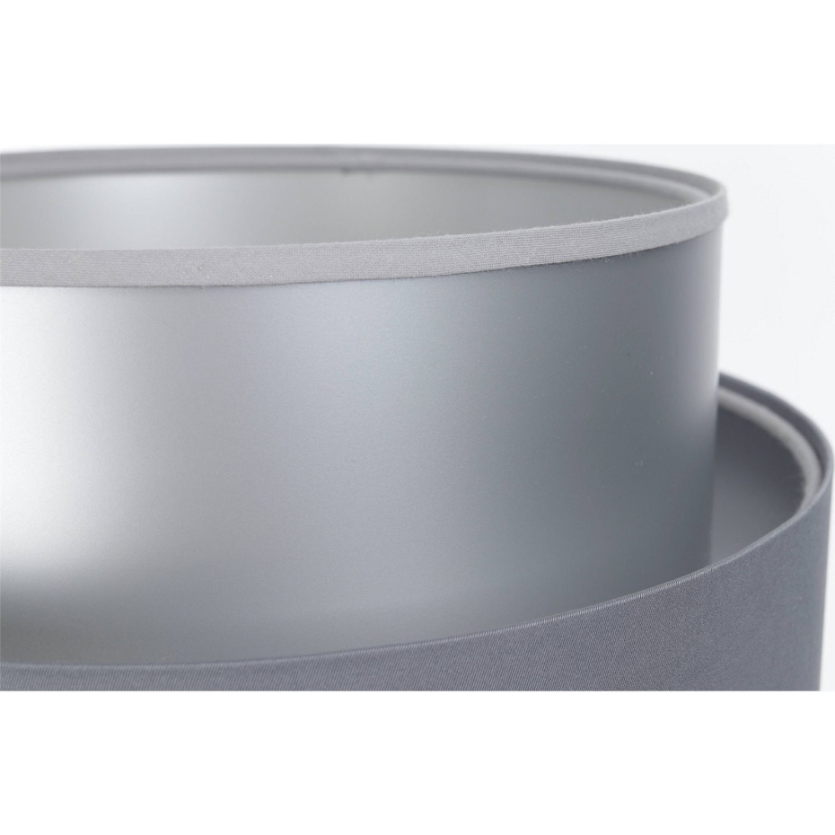 Lampe à poser ronde en tissu Duo ellegant