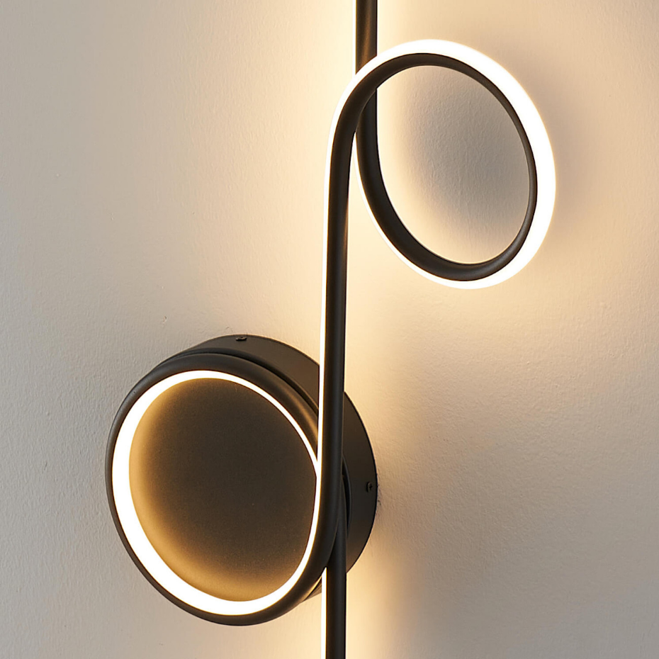 Applique LED design à deux boucles - CELI