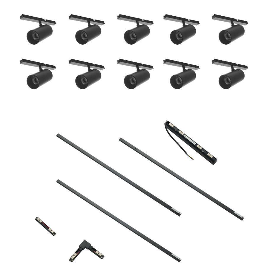 Kit rail magnétique 50W en L - LYNE