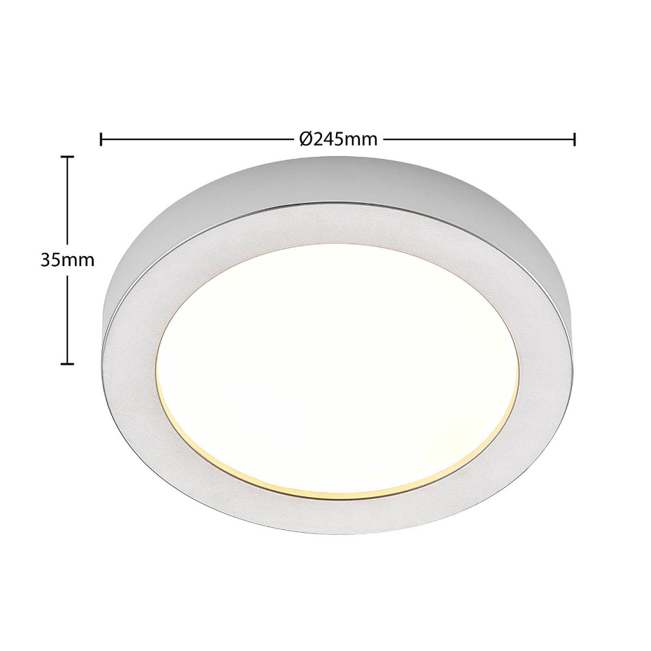 Plafonnier en aluminium moderneLED, Edwina
