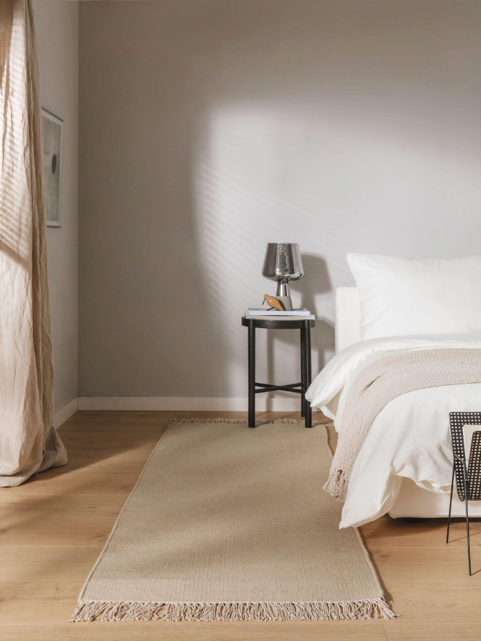 Tapis de couloir en laine tissé main LIV