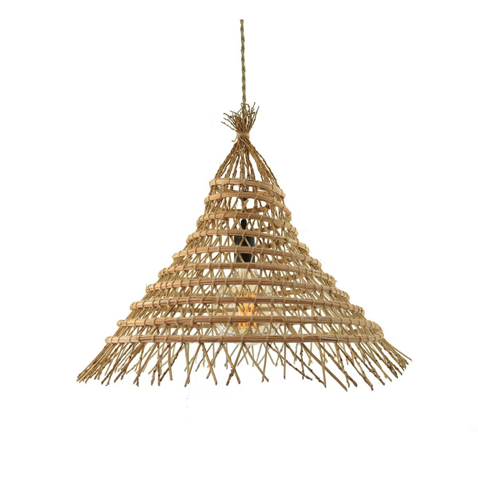 Suspension tressée en fibres de palmier, K1