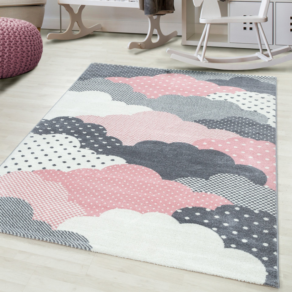 Tapis enfant motif nuage BAMBI