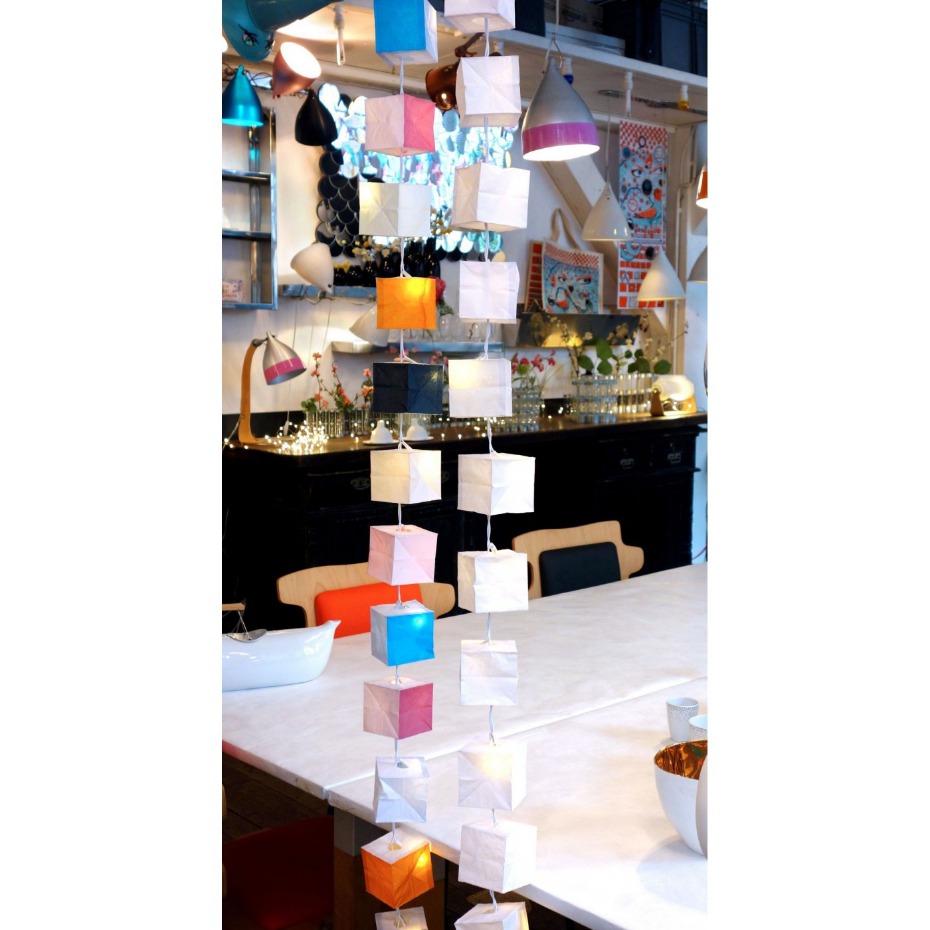 Guirlande lumineuse Cubiste