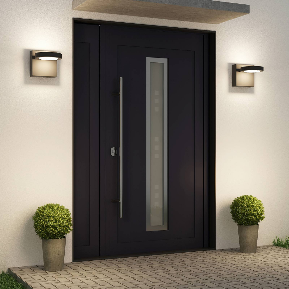 Applique extérieure en aluminium moderneLED