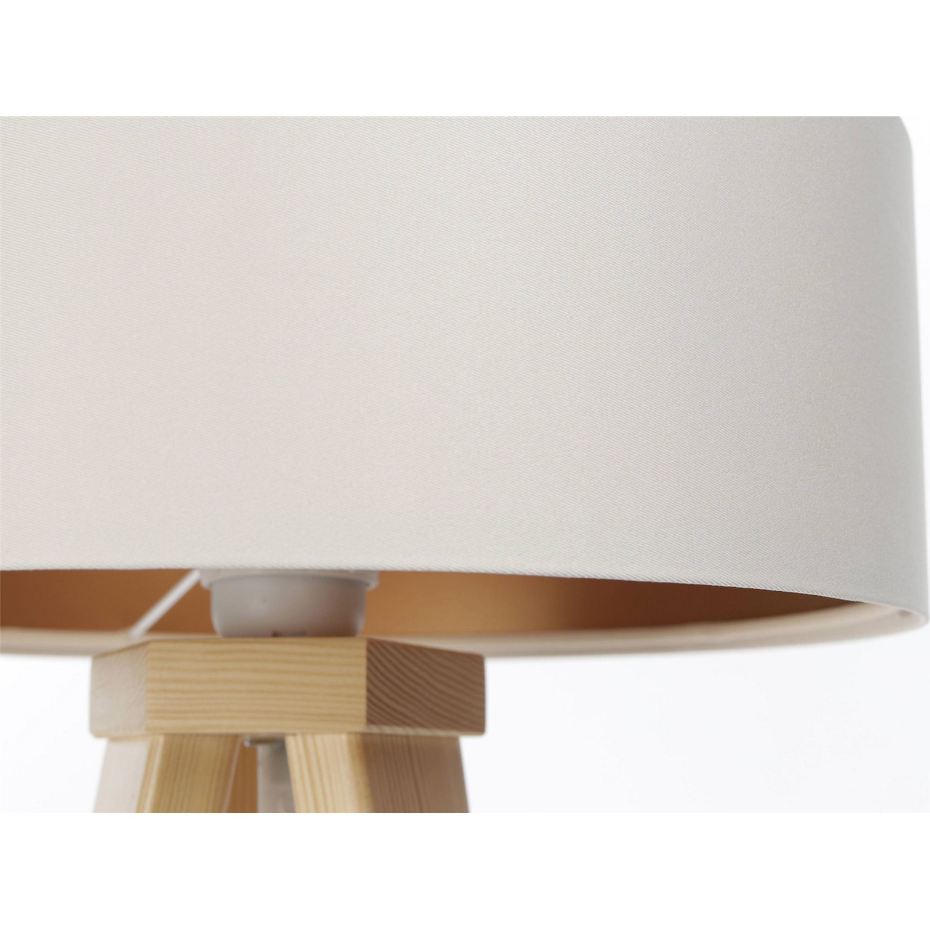 Lampe à poser ronde en PVC Duo ellegant