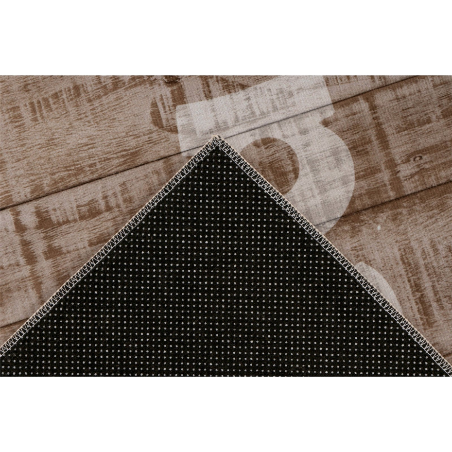 Tapis de couloir en polyester rectangulaire