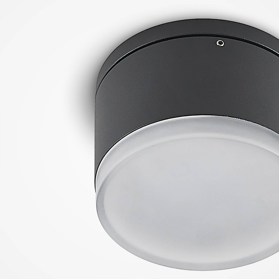 Plafonnier extérieur en aluminium moderneLED