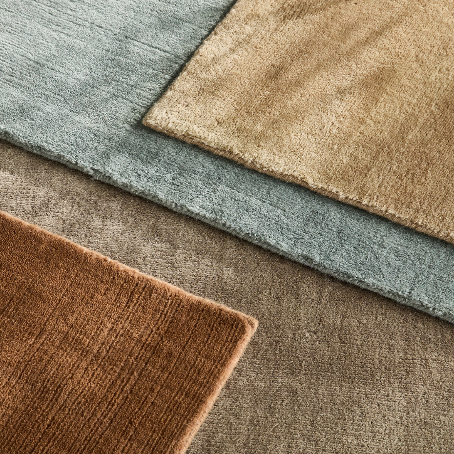 Tapis laine et cachemire, noué main, Rajah