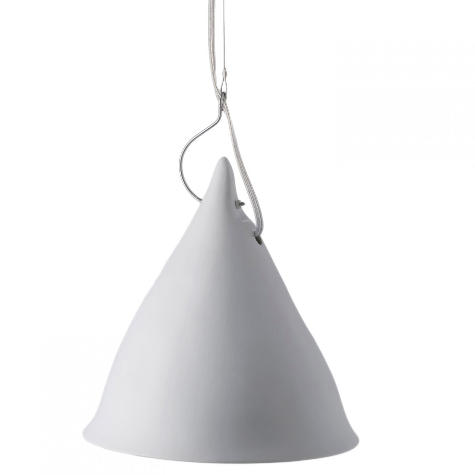 Lampe  suspendue en porcelaine Cornette