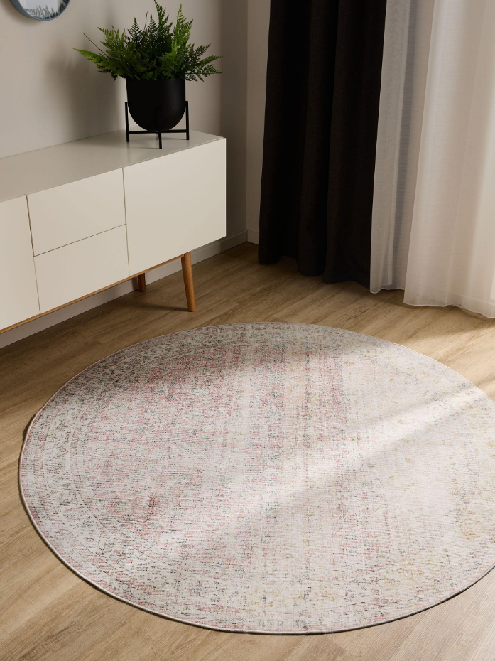 Tapis rond lavables GEORGE