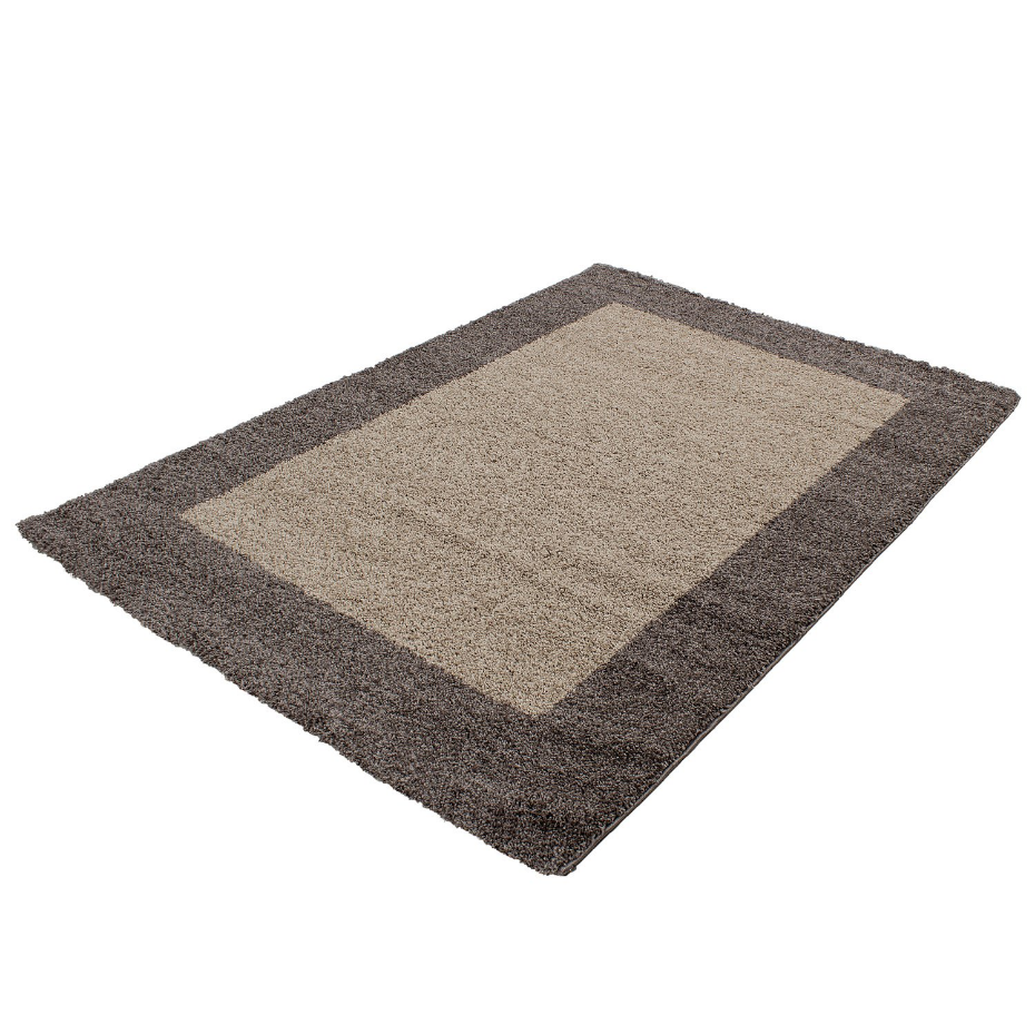 Tapis de salon shaggy bicolore OTTA