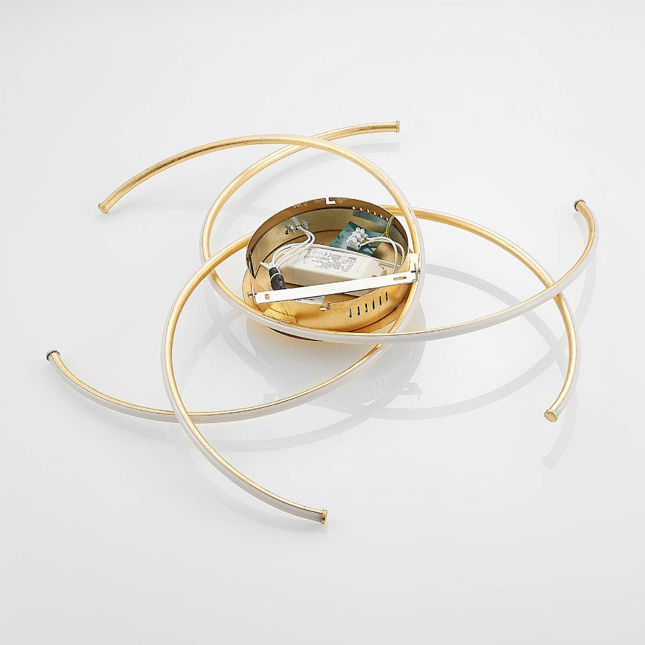 Plafonnier en métal moderneLED, Yareli