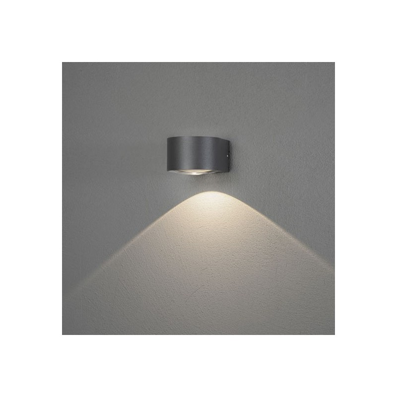 Applique Murale Led Ronda Anthracite Extérieure