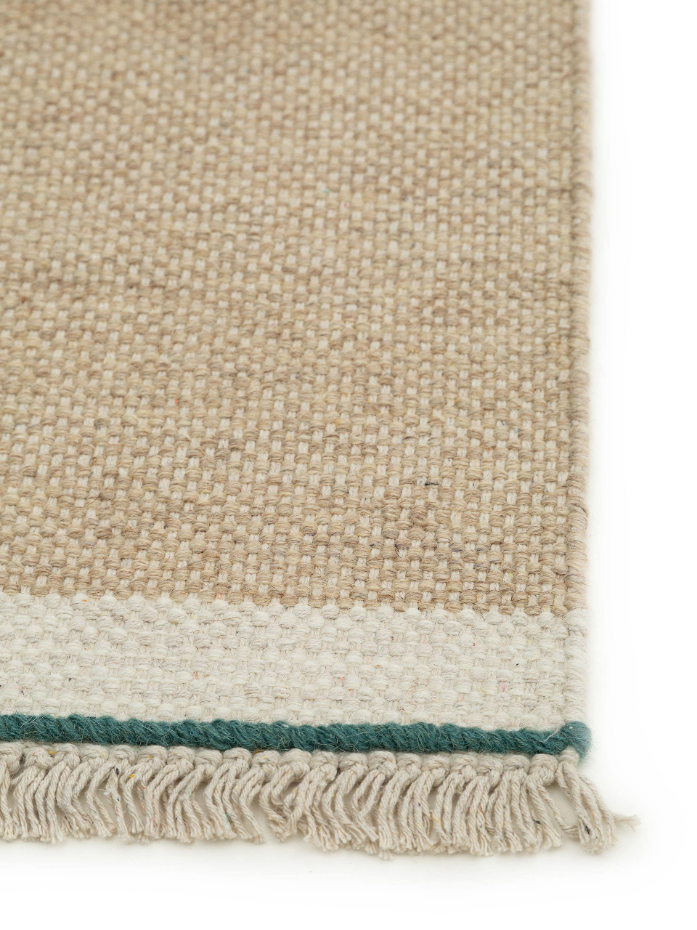 Tapis de couloir en laine tissé main KARLA