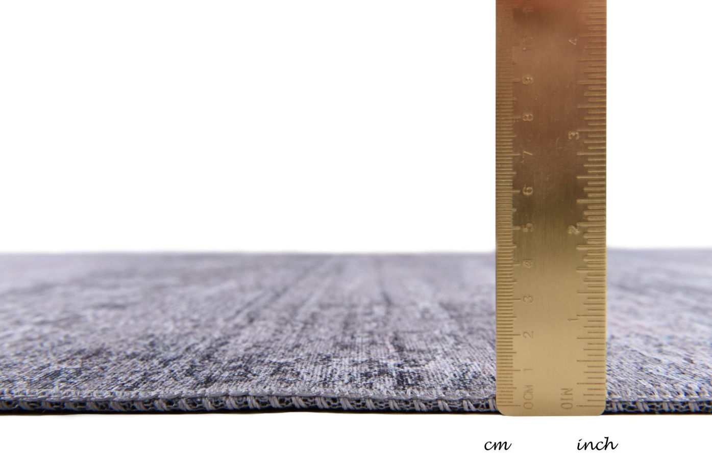 Tapis imprimé Cecilia polyester très fin