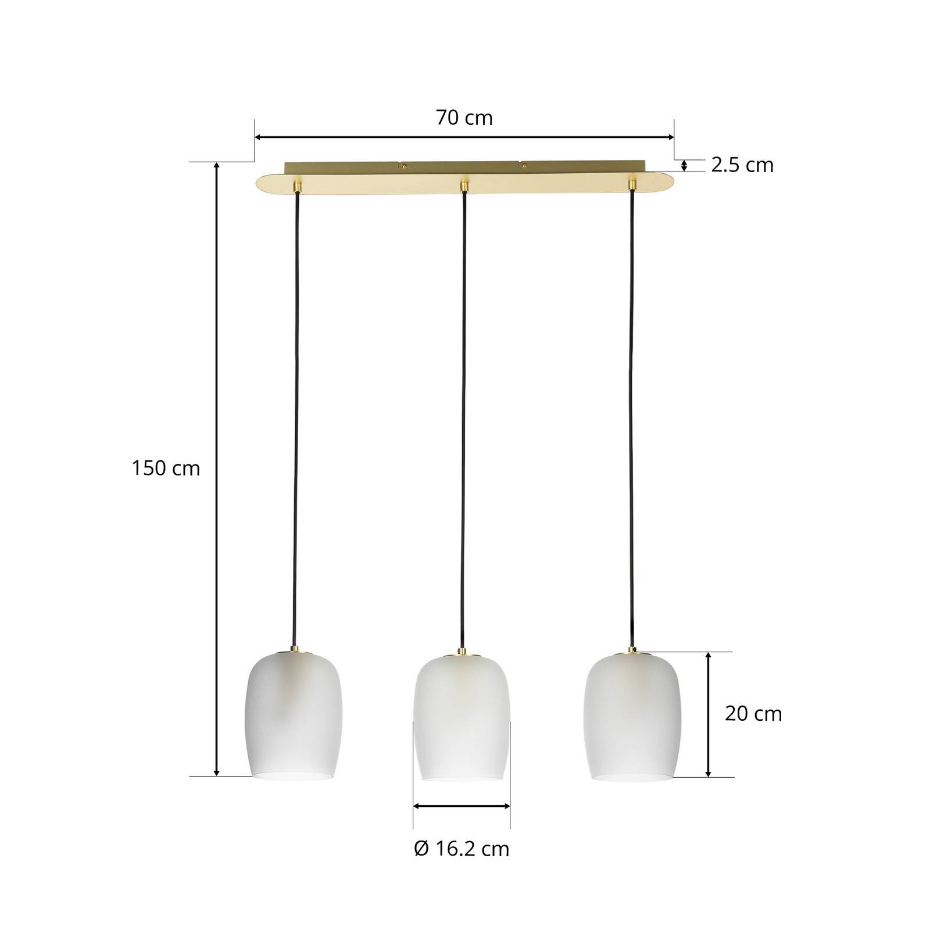 Suspension en métal design, Taylan