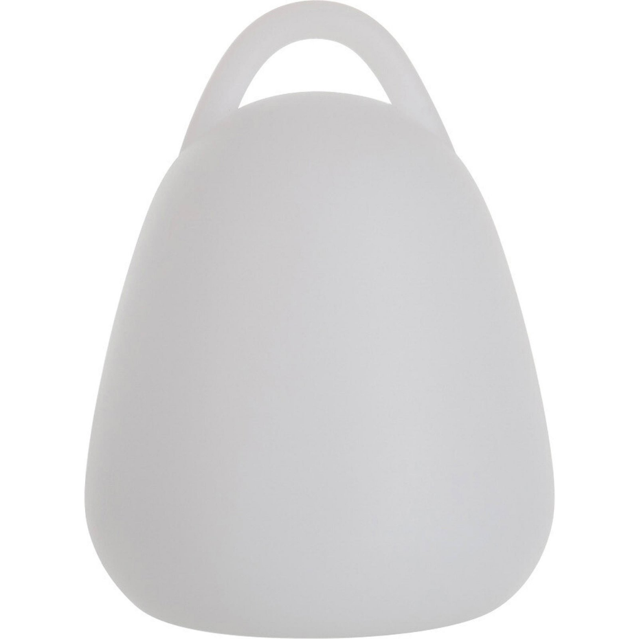 Lampe de table LED en plastique avec anse pour extérieur