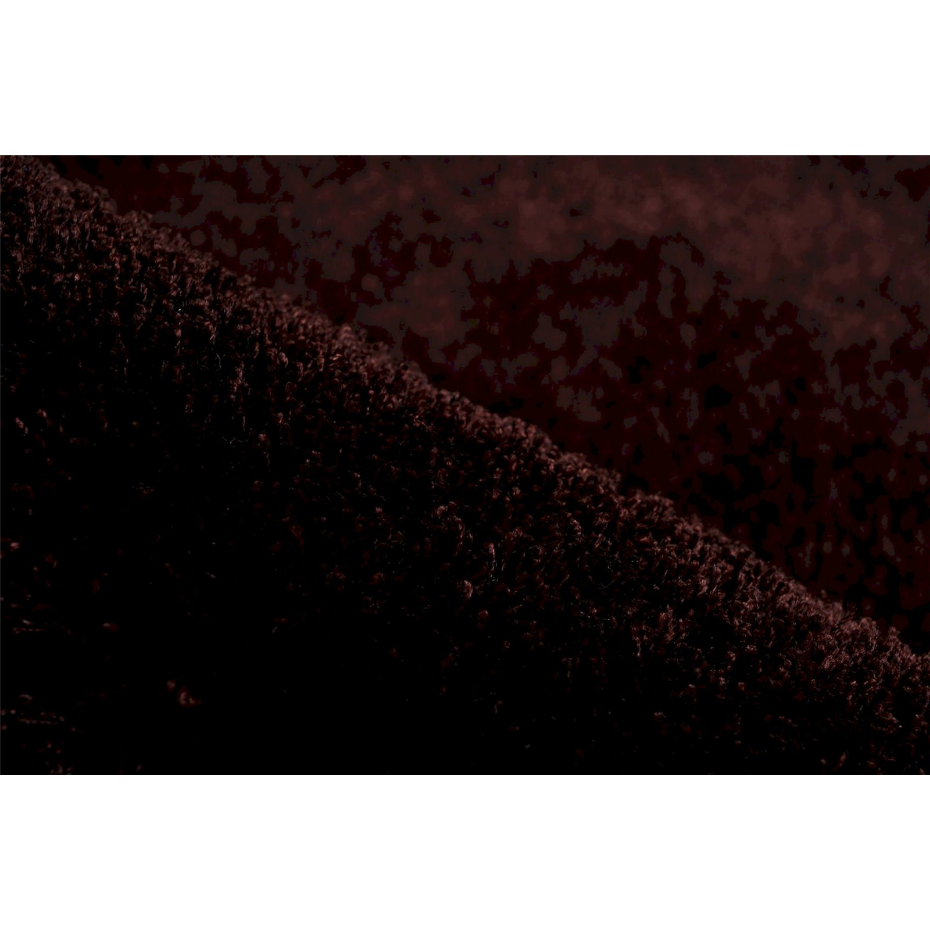 Tapis shaggy en polyester rectangulaire