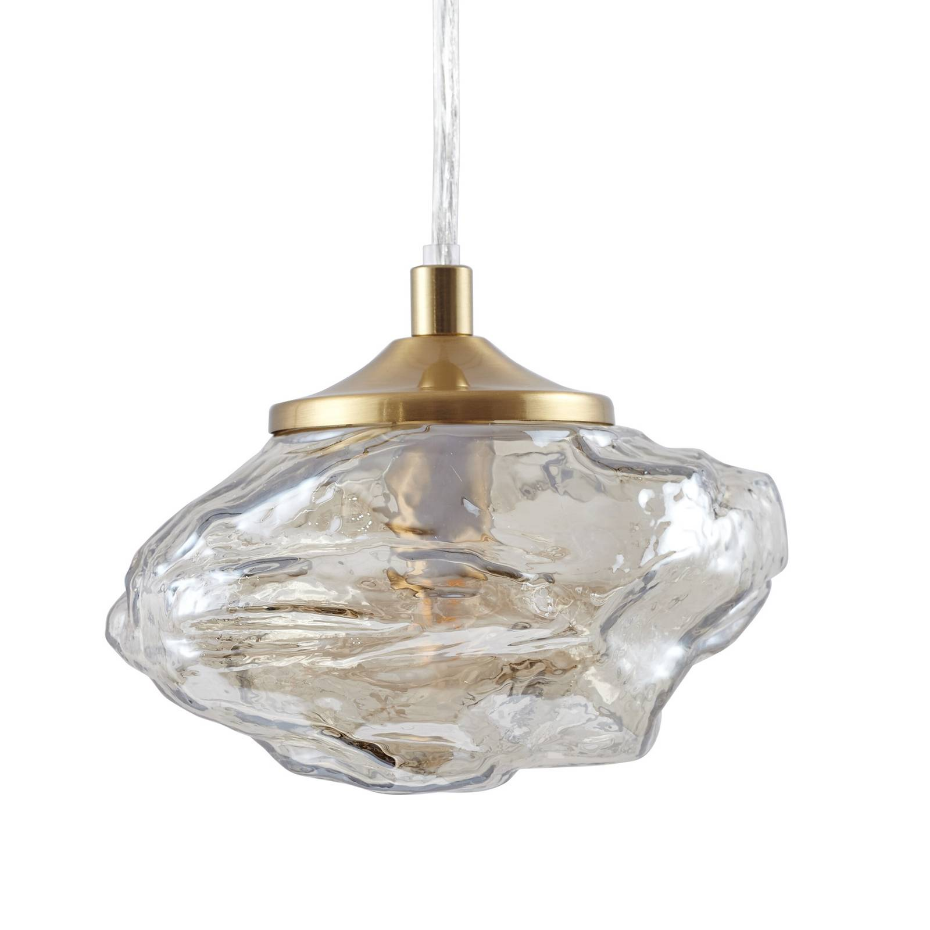 Suspension en verre moderne, Piatra