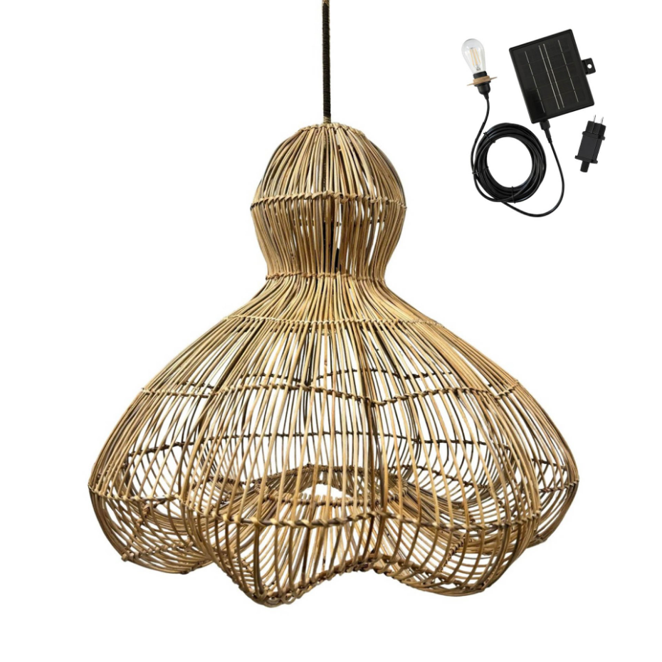 Suspension solaire bohème RONDA SOLAR H60cm