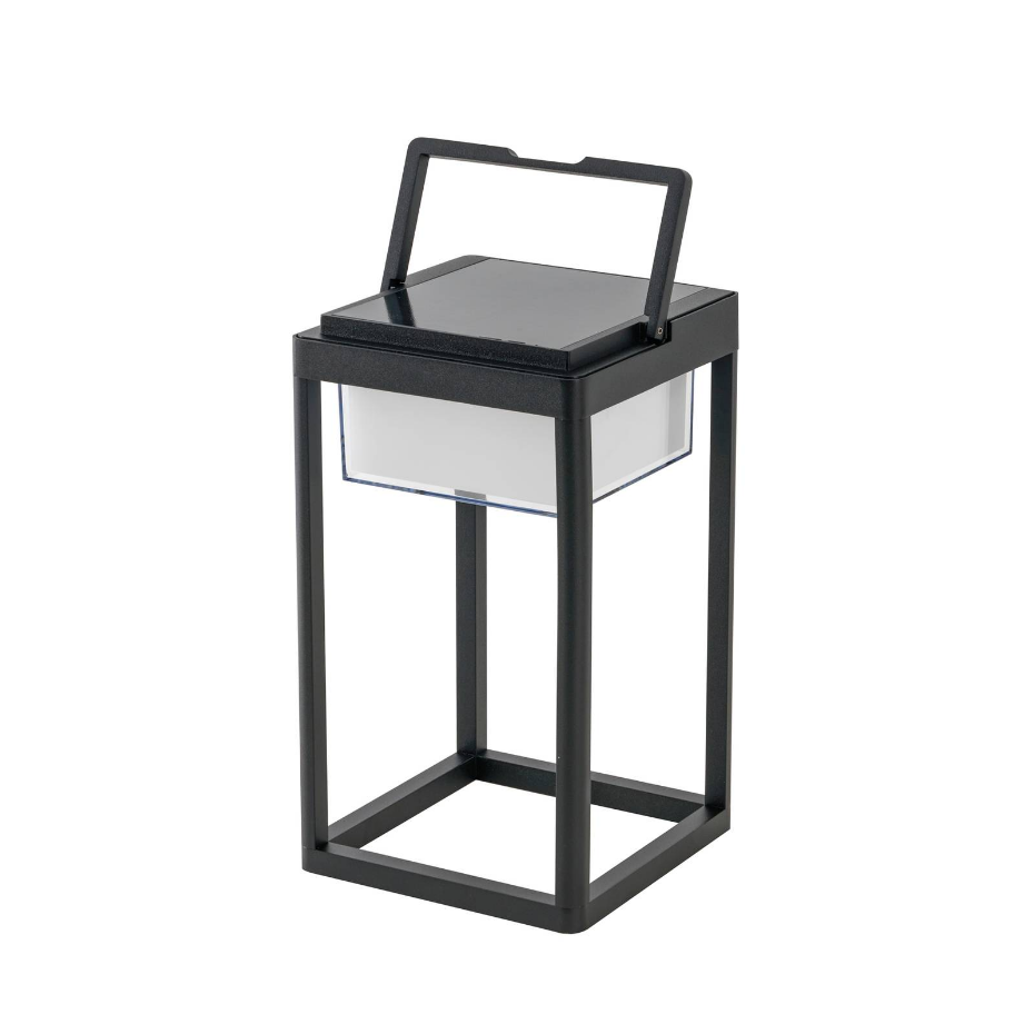 Lampe solaire en aluminium moderneLED