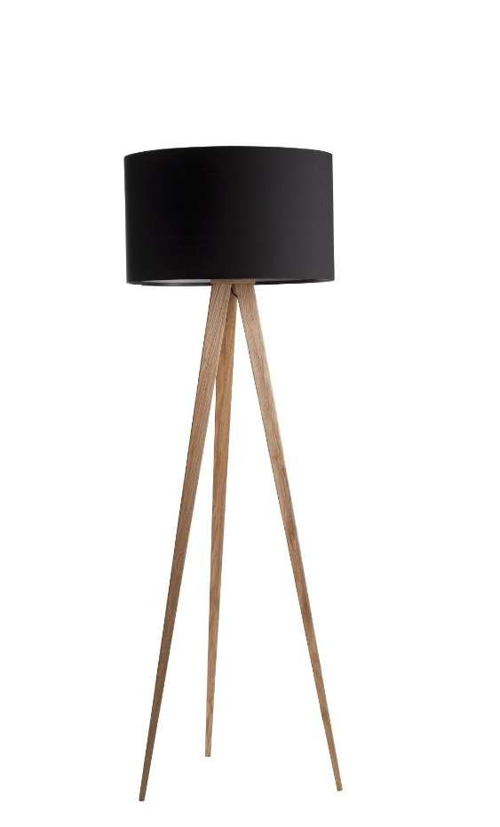 Lampadaire design en bois scandinave, TRIPOD WOOD