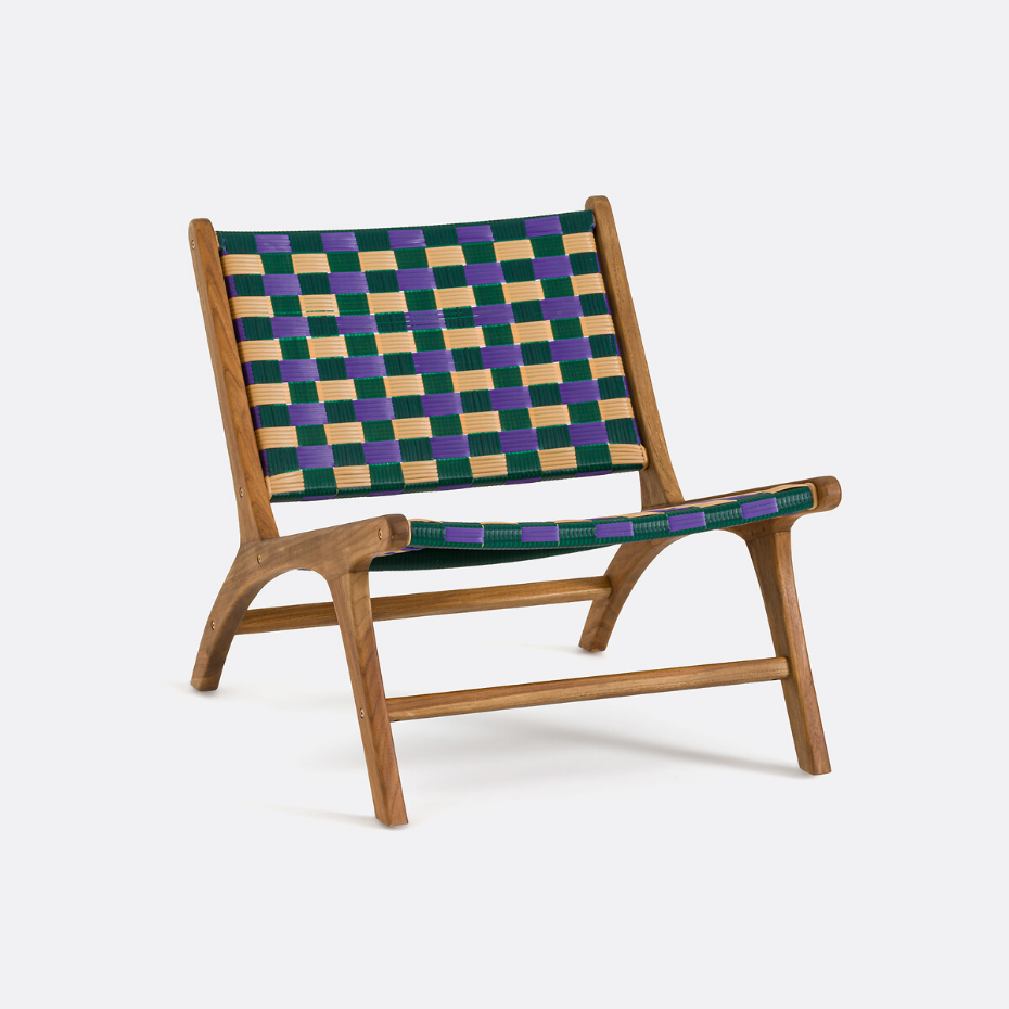 Fauteuil bas de jardin, Bianca