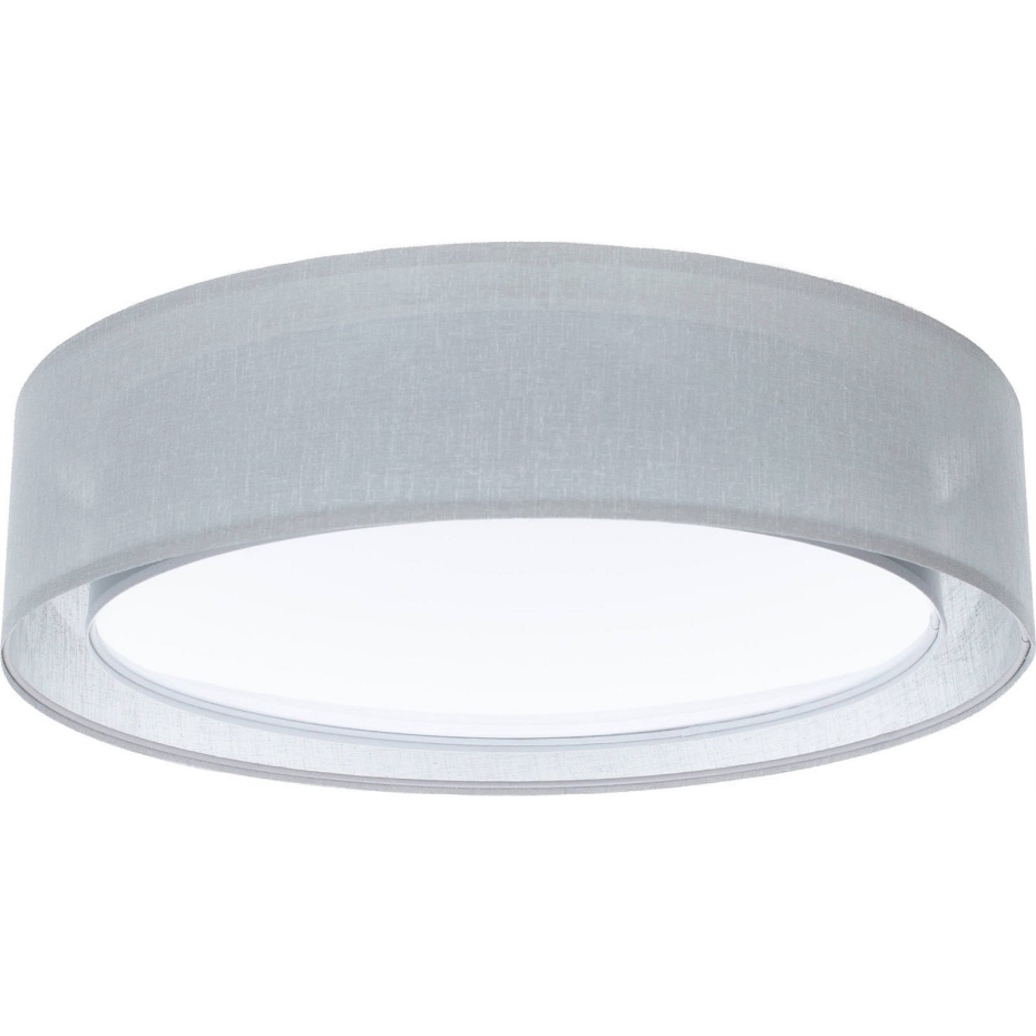 Plafonnier rond en tissu double couche Puro