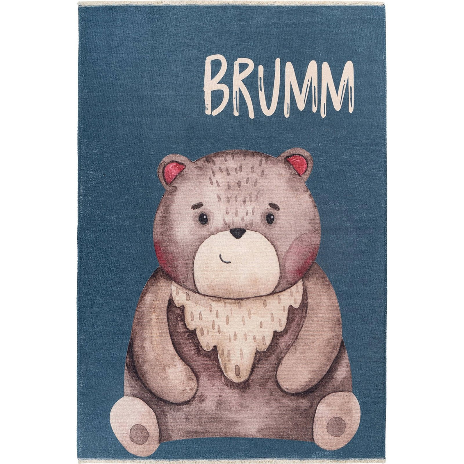 Tapis enfant en coton motif ours Brumm