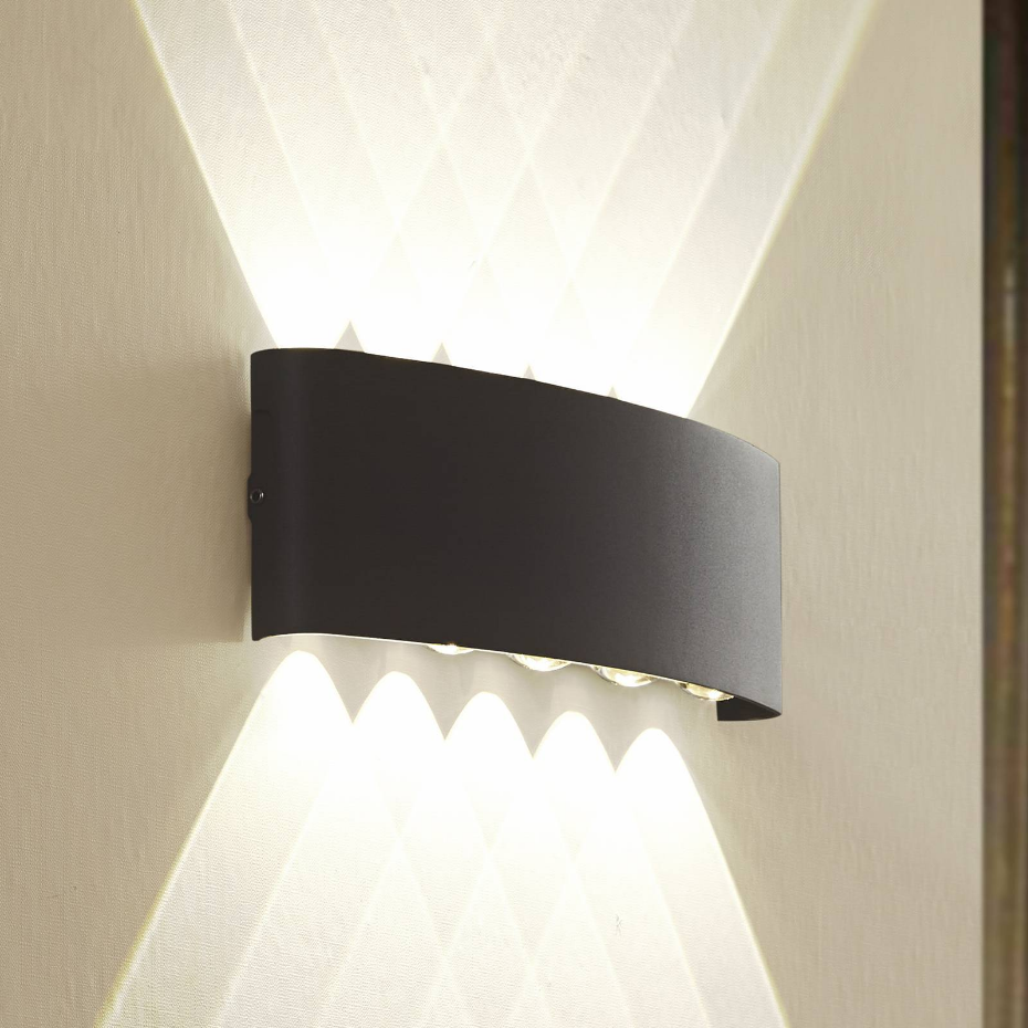 Applique extérieure en aluminium moderneLED