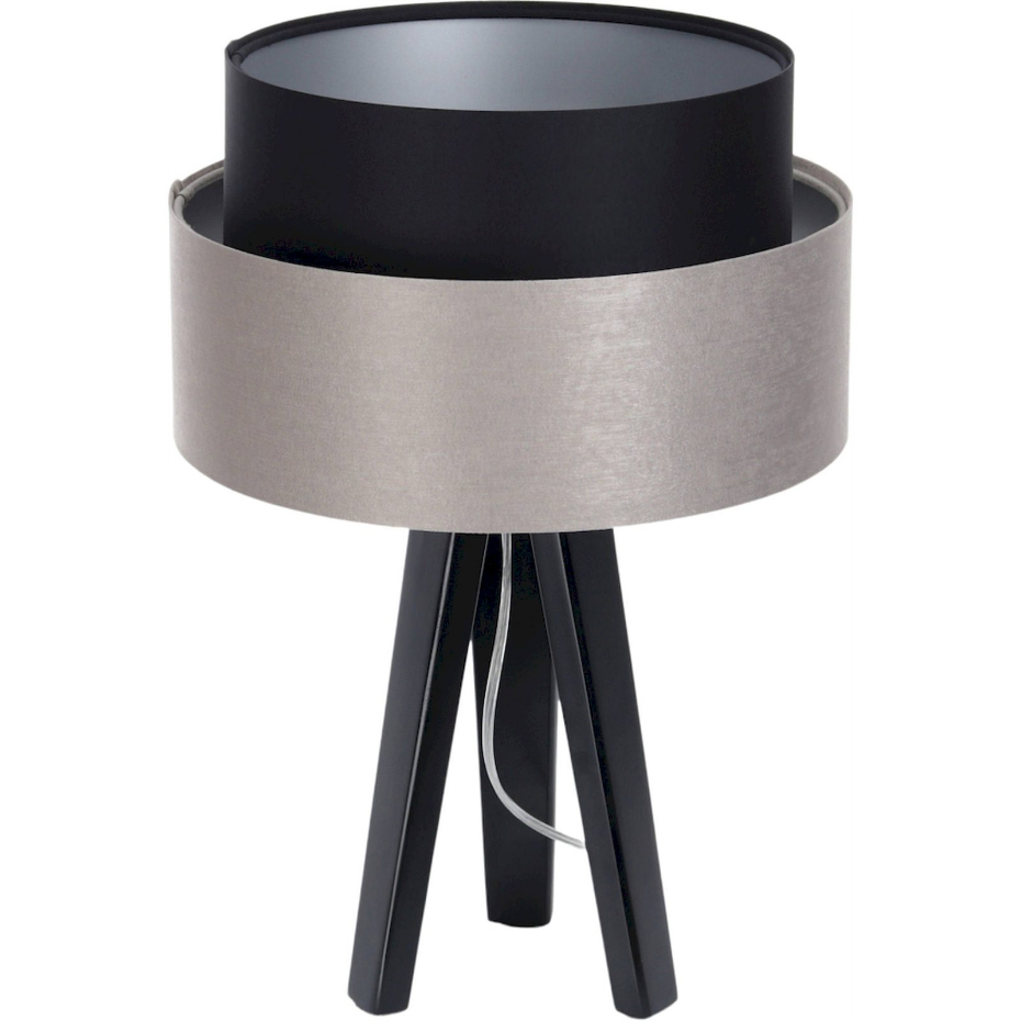 Lampe à poser ronde en PVC Duo ellegant