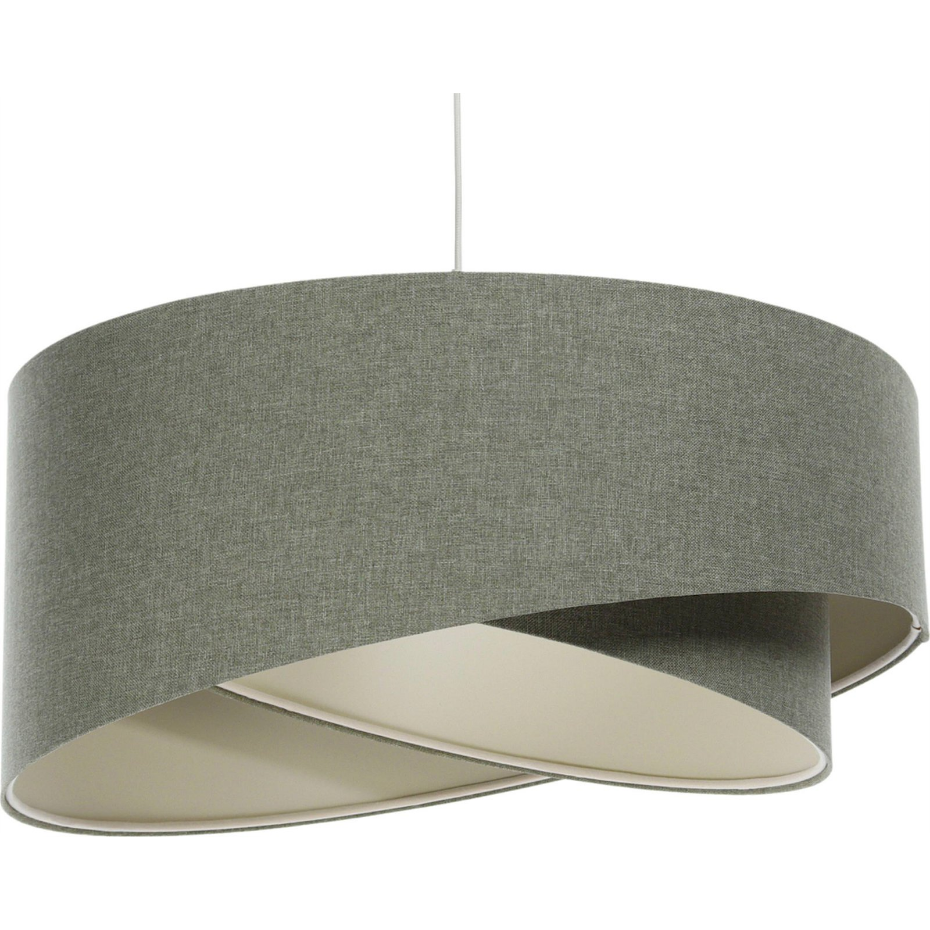 Suspension en tissu rond style boho