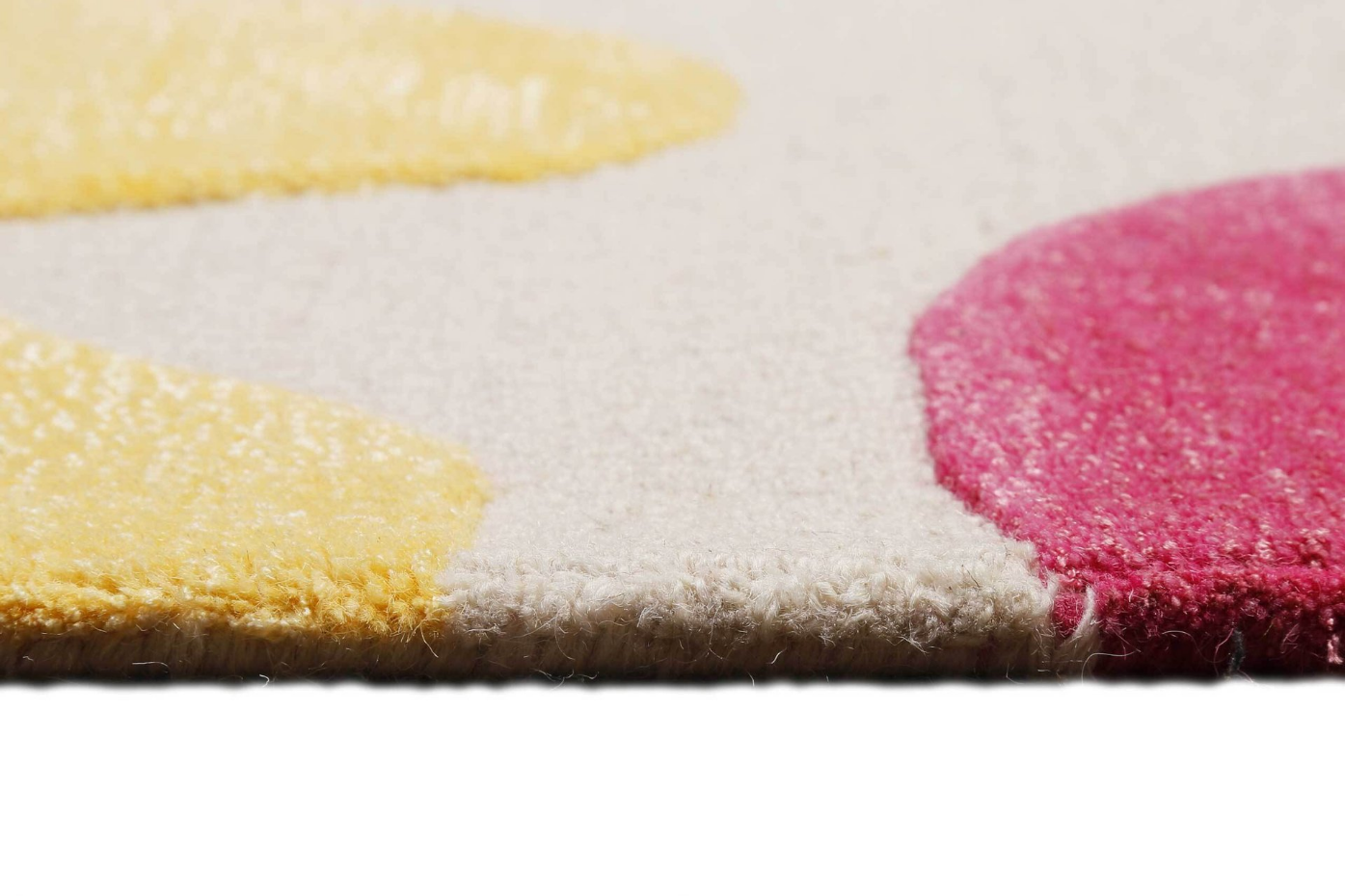 Tapis enfant à poil ras et motifs colorés ,  KIMI