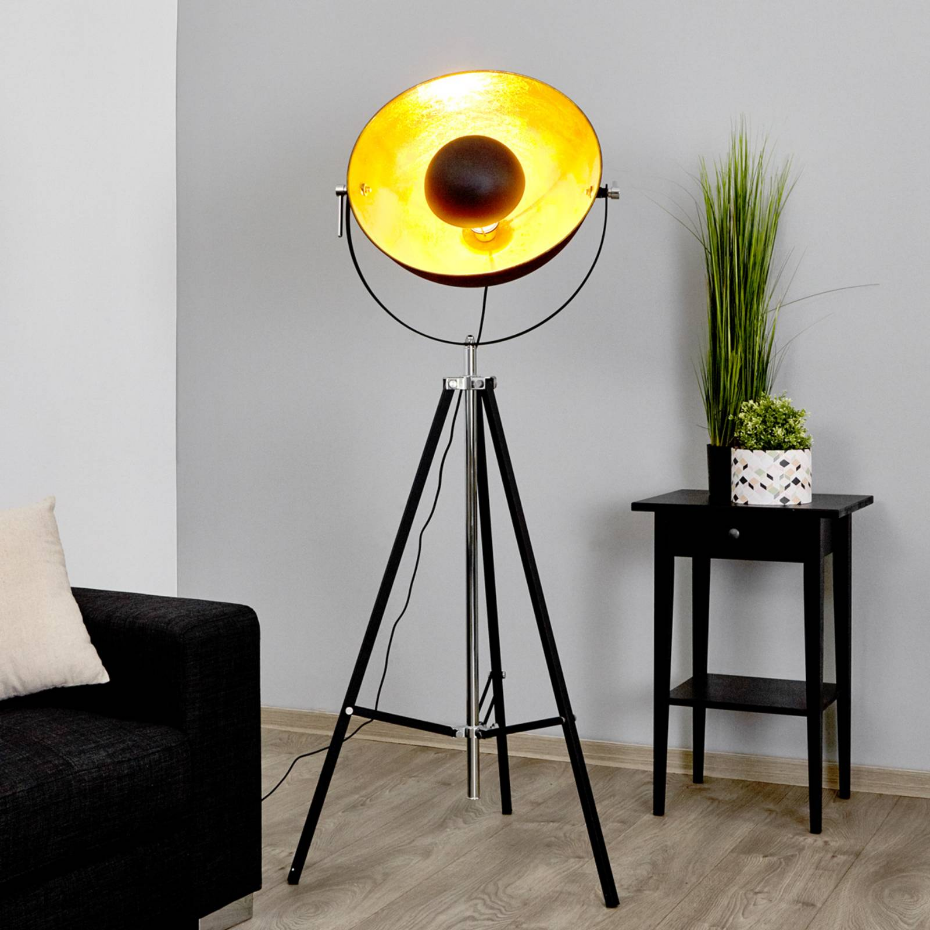 Lampadaire en métal moderne, Mineva