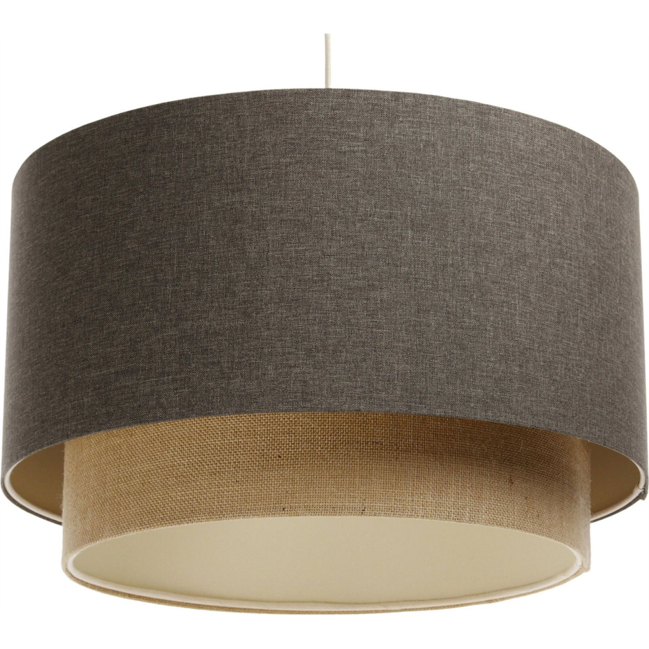 Suspension ronde en tissu style boho Elegant