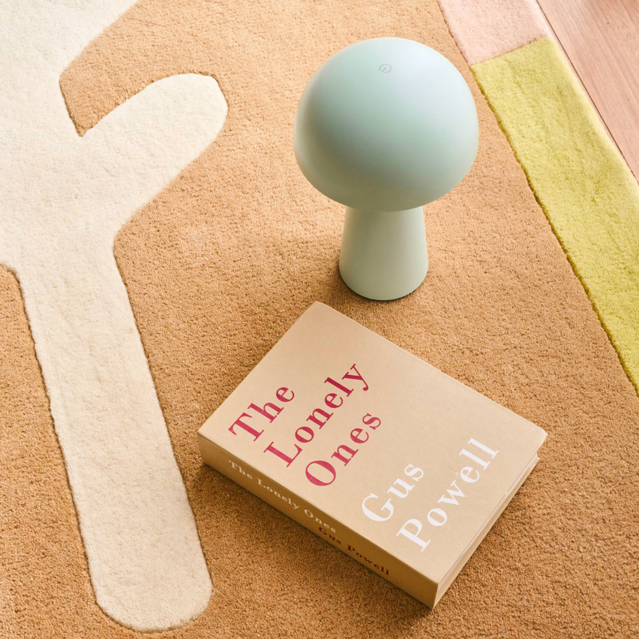 Tapis fait main en laine et coton Pantone