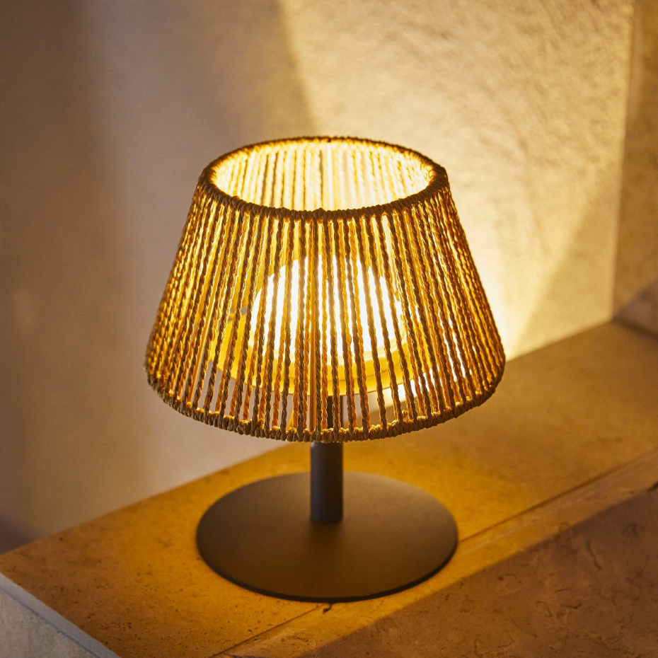 2 Lampes de table sans fil STANDY MINI RAFFY H22cm