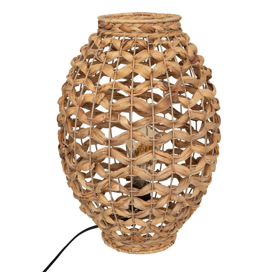 Lampe à poser jacinthe tressée SAND