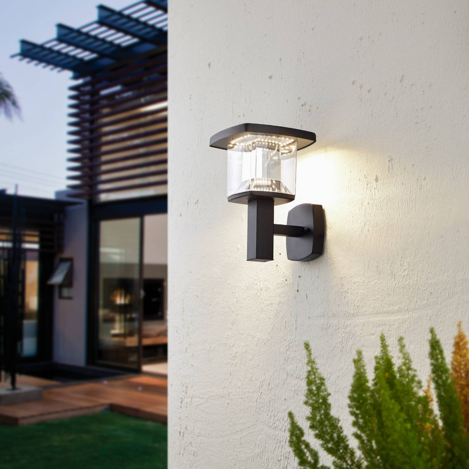 Applique extérieure en inox moderneLED