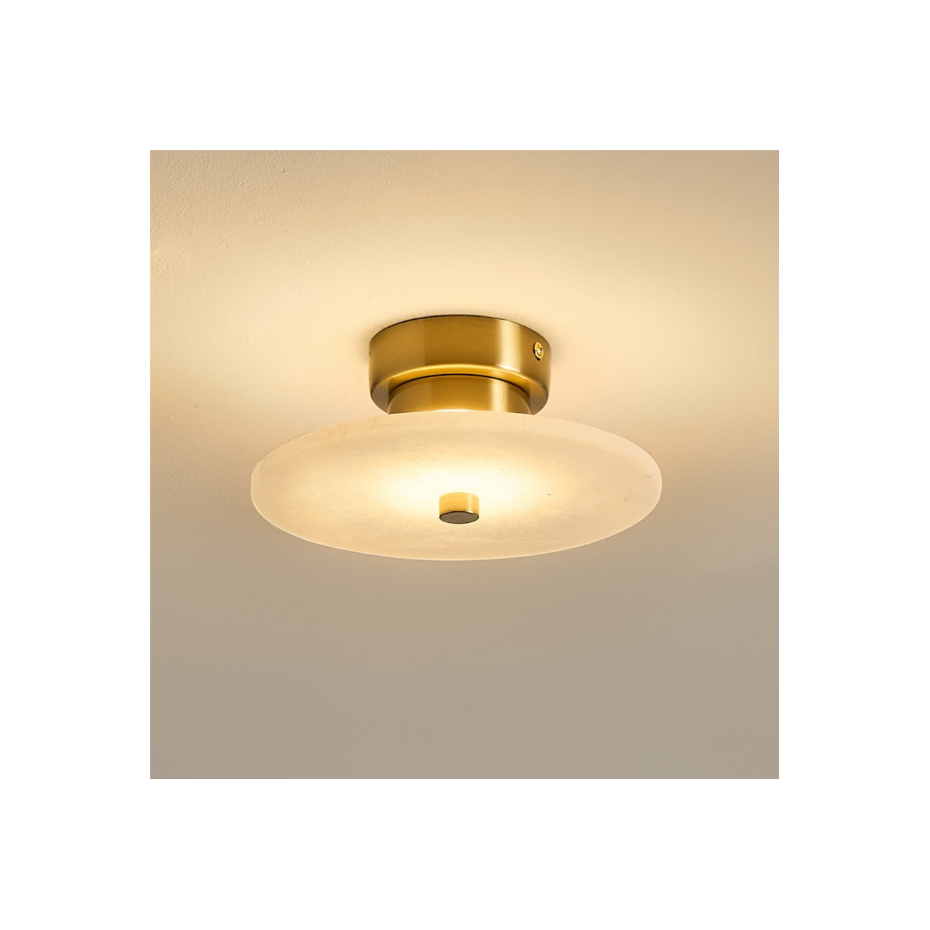 Applique ou spot marbre rond LED - LILASEA
