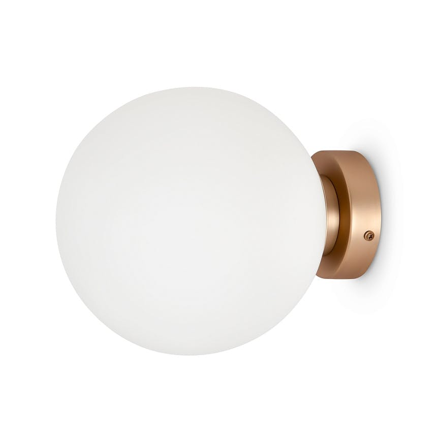 Applique murale 1 globe en verre 20 cm DELTONA