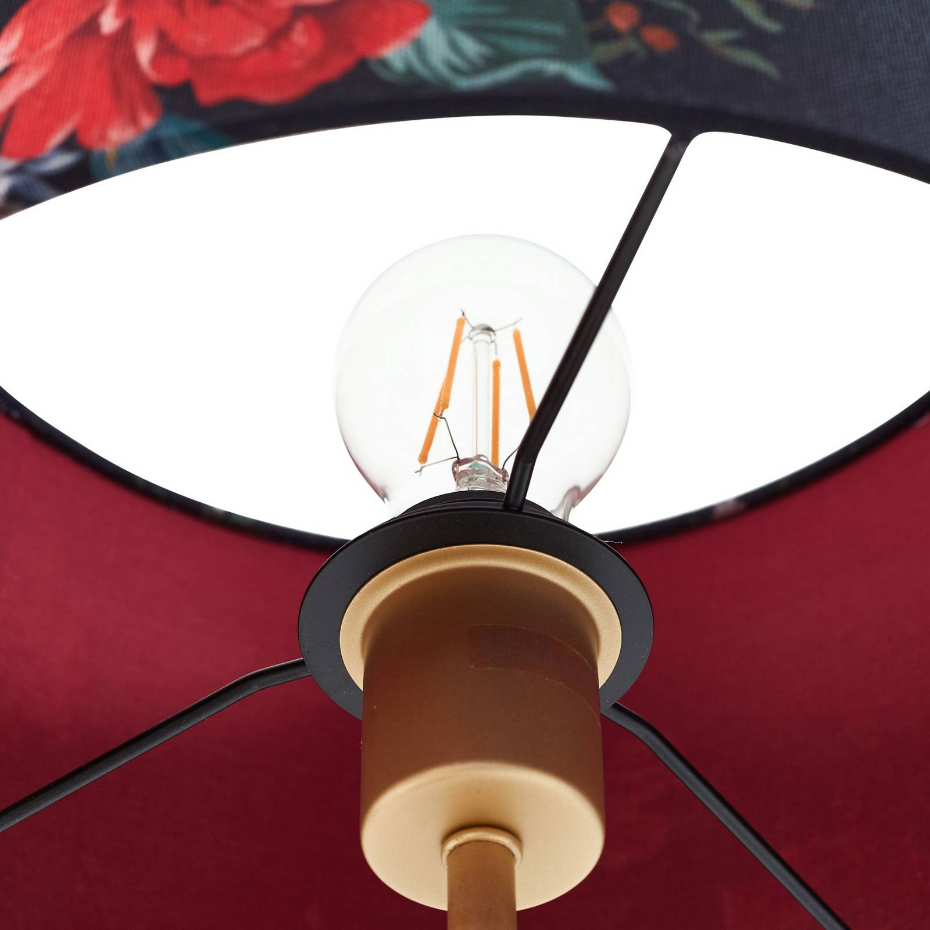 Lampe à poser en textile moderne, Marula