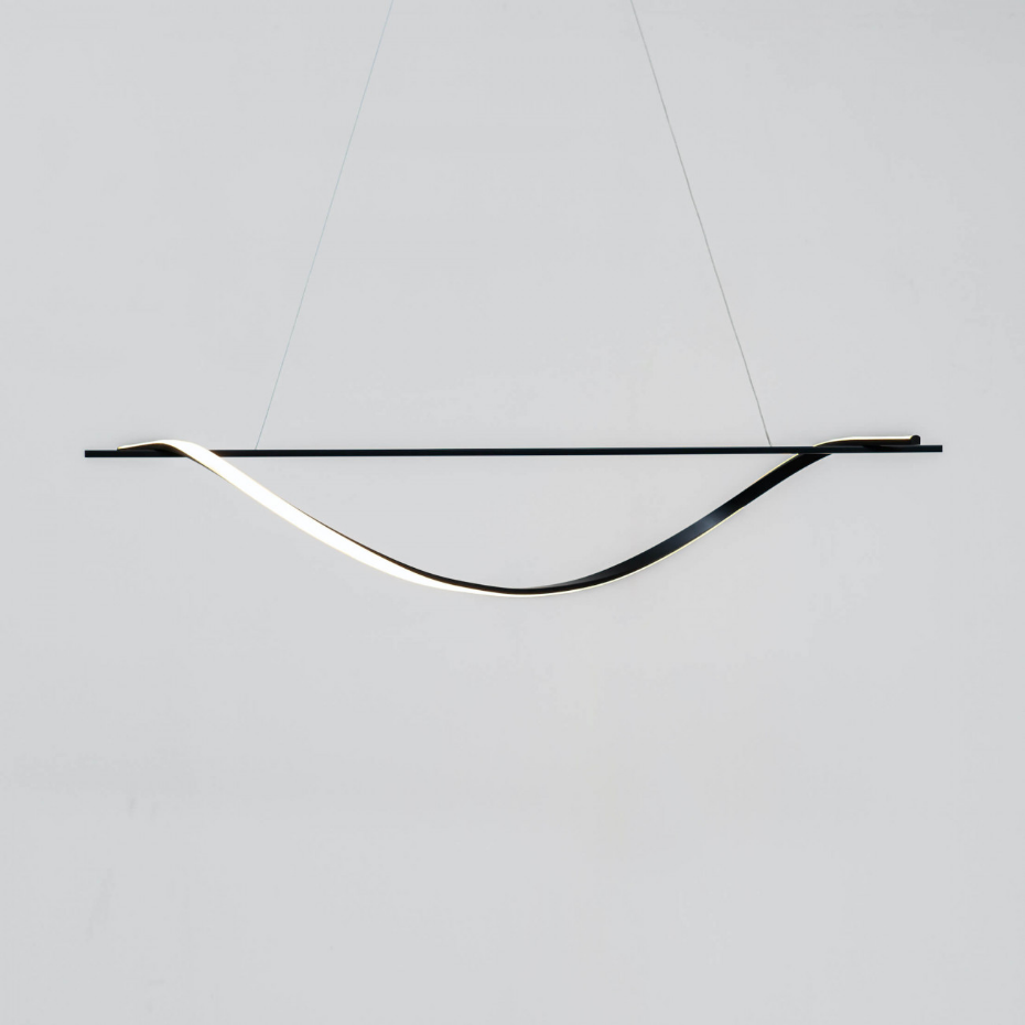 Suspension LED ondulée minimaliste - HILDA